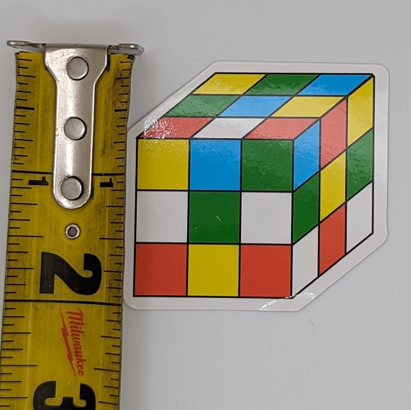 Rubik's Cube Sticker - Picture 2 of 2